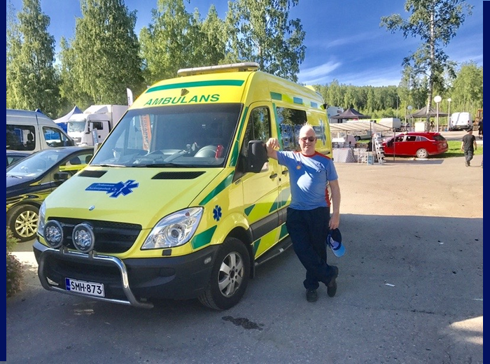 Paramedic Abroad In The Heat