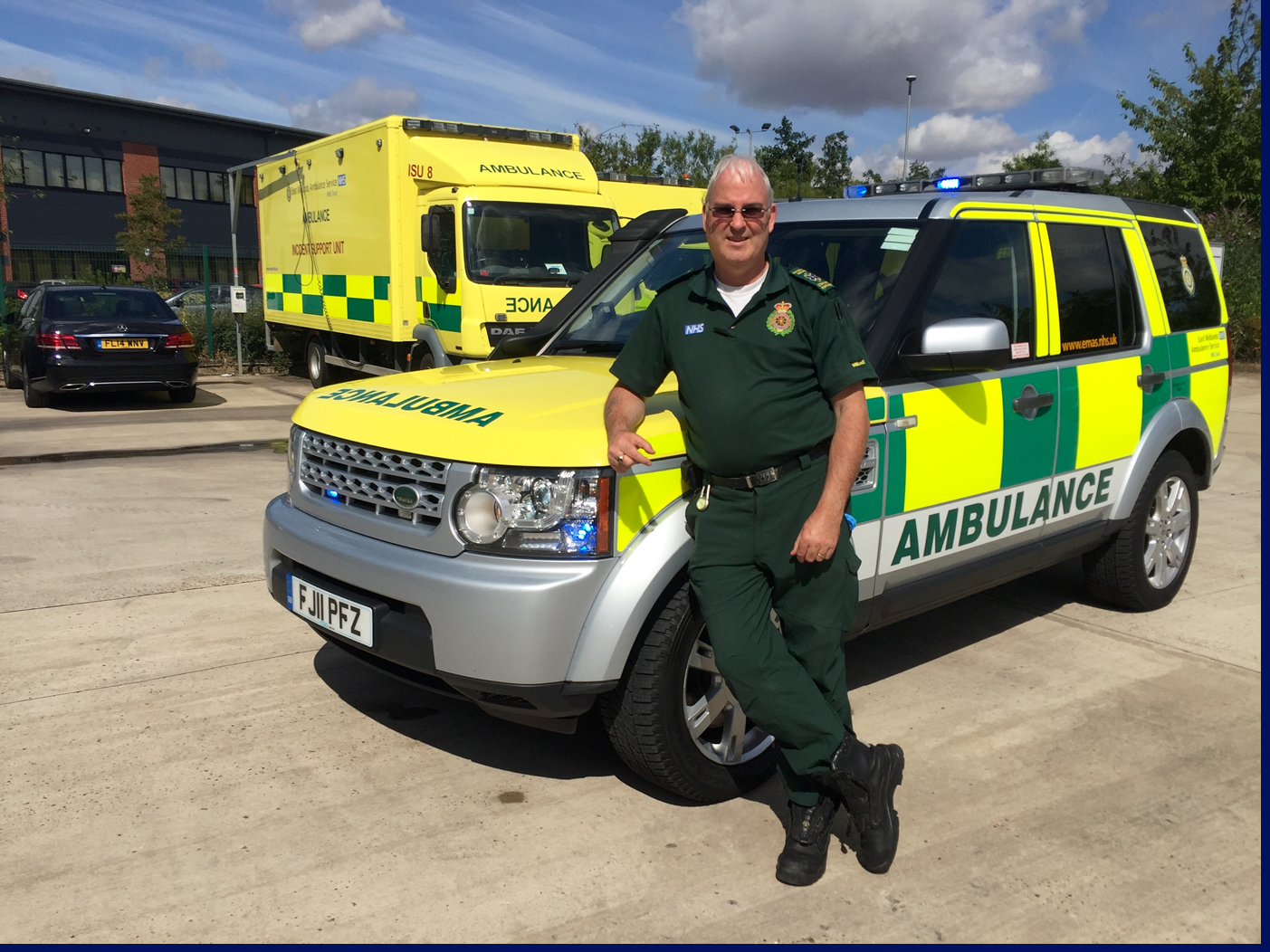 Keith With Ambulance